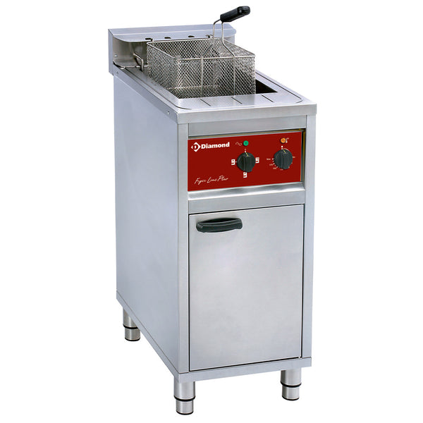 Diamond Elektro Friteuse 16l auf Untergestell, 4-8-12 KW