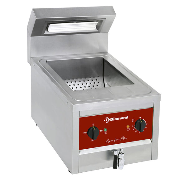 Diamond Elektro-Salzbecken für Pommes Frites Kapazität 12Lit. -TOP-
