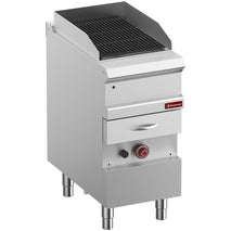 Optima 700 Gas Dampfgrill, Gusseisenrost, Modul 1/2