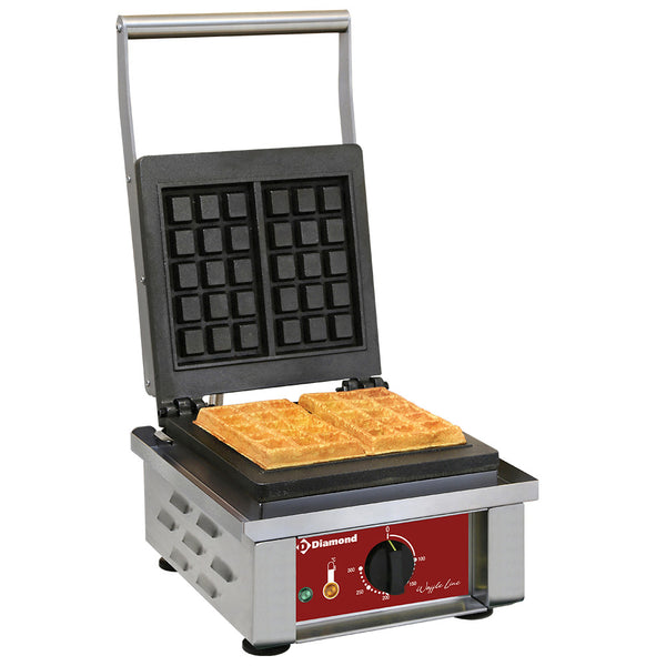 Diamond Elektro Waffeleisen 2 Stück, "Modell Brussel 3x5
