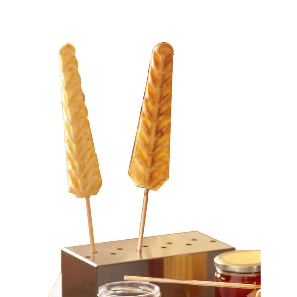 Diamond Aufsteller aus Edelstahl für Waffeln am Stiel