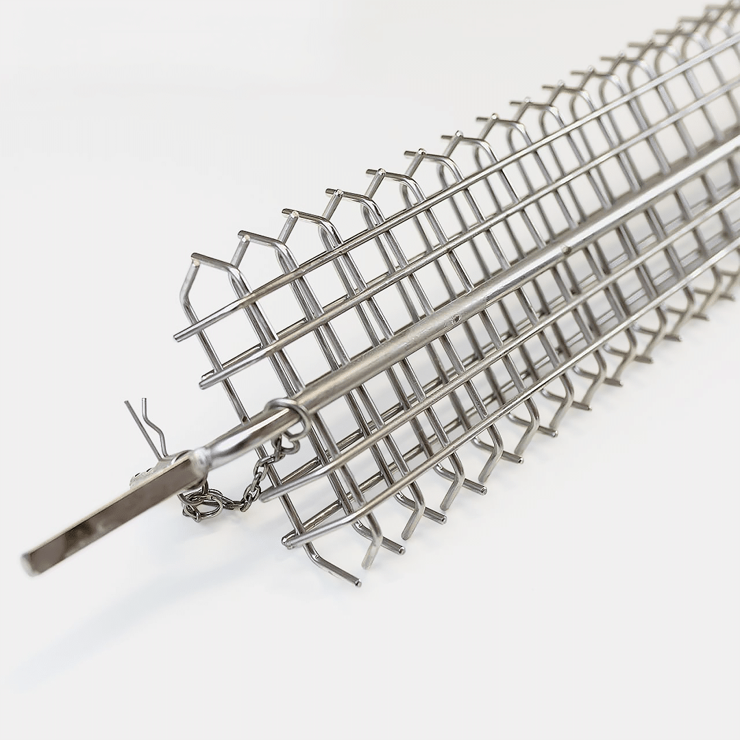Grillkorb rund für Läufer 1&2 Länge 126cm