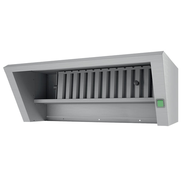 Diamond Option: Abzugshaube mit Dampfkondensation, (400 m³/h)