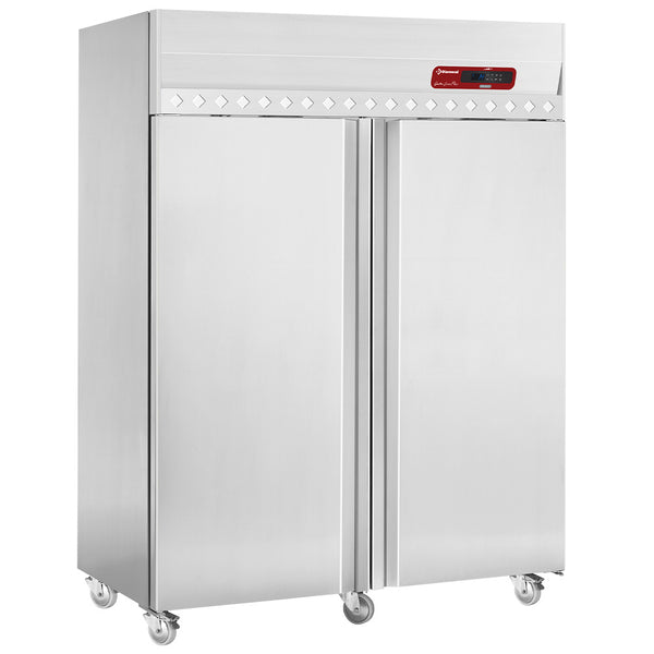 Diamond Umluftkühlschrank 1400 Liter 2 Türen GN 2/1, Auf Rädern