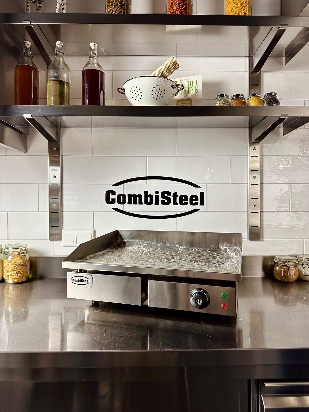 Combisteel Elektro Grillplatte, 730 x 510 x 230 mm