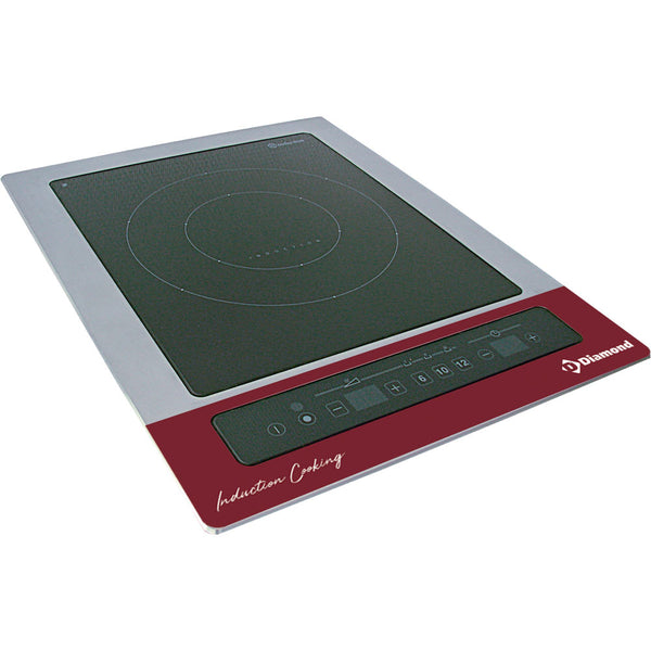 Diamond Induktionsplatte, Einbaugerät,6 kW-TRI, Touch-Tasten