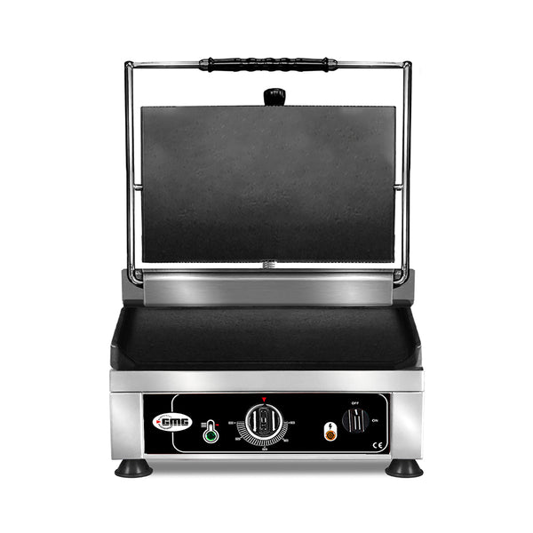 GMG Kontaktgrill 36 × 27 cm, oben und unten glatt, Gusseisen