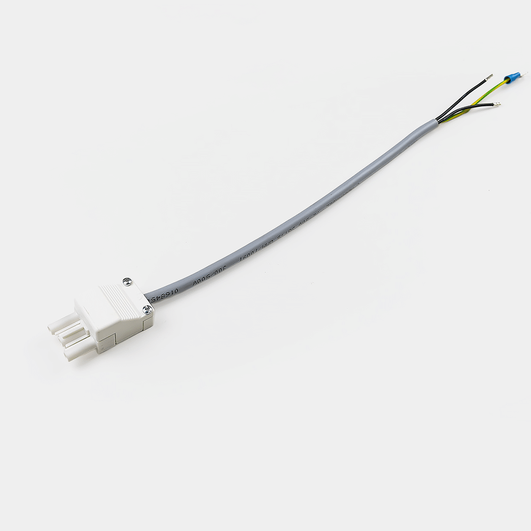 Motor mit Getriebe, Kondensator, Kabel, Stecker