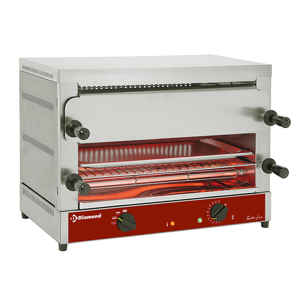 Diamond Elektro Salamander-Toaster GN 1/1, 2 Etagen (520x320), "Quarz