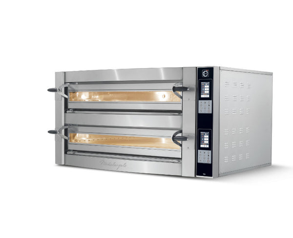 Elektro - Pizzaofen Michelangelo mit zwei Backkammern 9+9x (Ø 35cm)