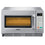 Diamond Professioneller Mikrowellenofen 1350 W "Kombi" aus Edelstahl