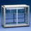 Diamond Positive display case 3 glass sides