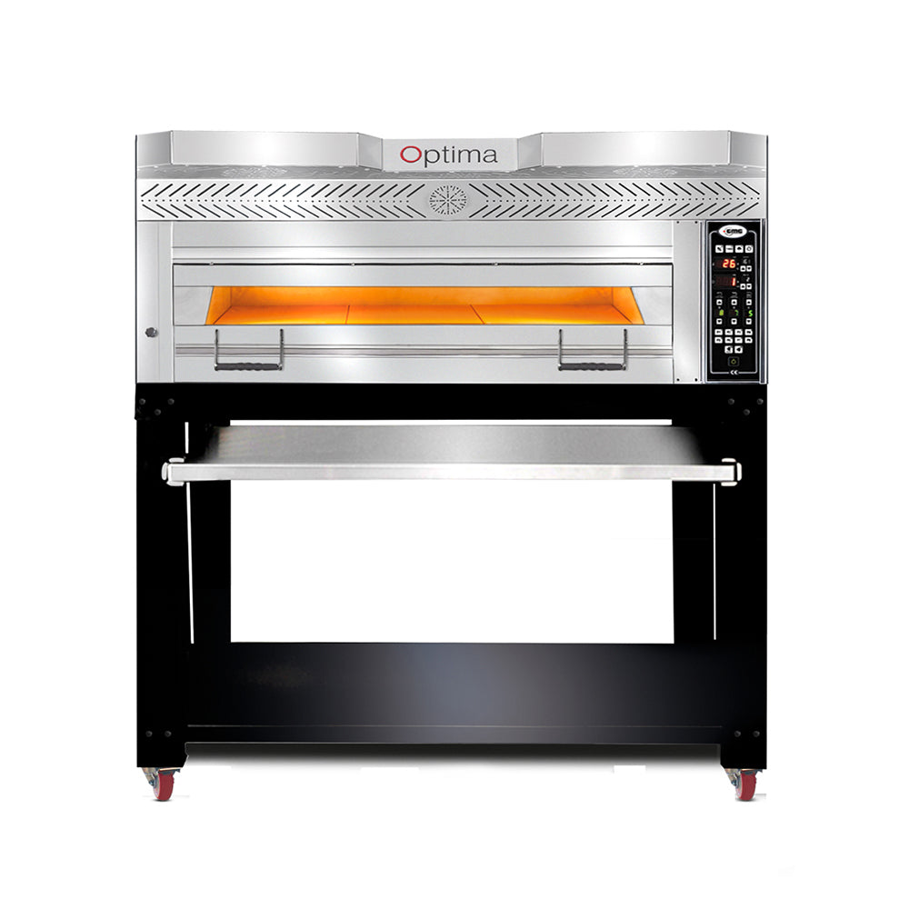 GMG Bäckerei-& Konditorei Ofen Inkl. Haube & Untergestell, Innenisolierung aus Steinwolle & Schamottstein, 13,3 kW 400V