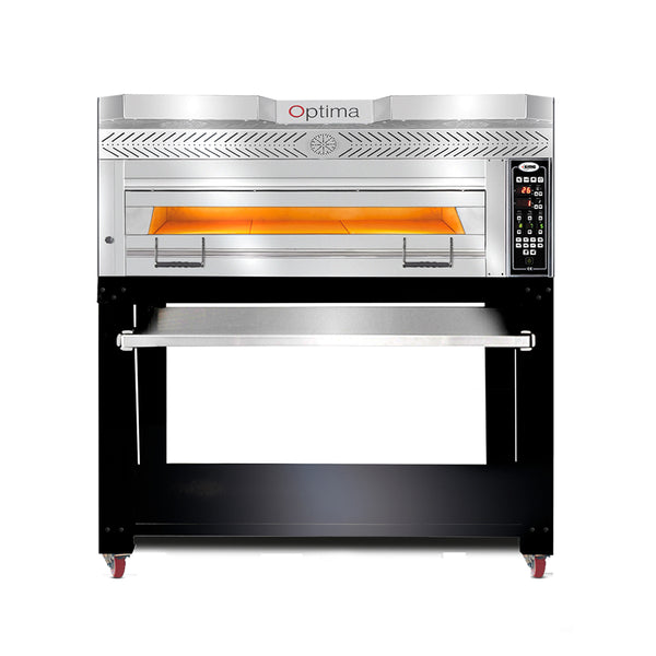 GMG Bäckerei-& Konditorei Ofen Inkl. Haube & Untergestell, Innenisolierung aus Steinwolle & Schamottstein, 13,3 kW 400V