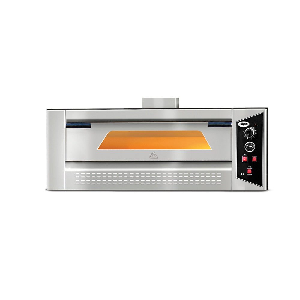 GMG Gas-Pizzaofen PFG 4, 4x Ø30cm, 5kW, 400V, Edelstahl 1 Backkammer