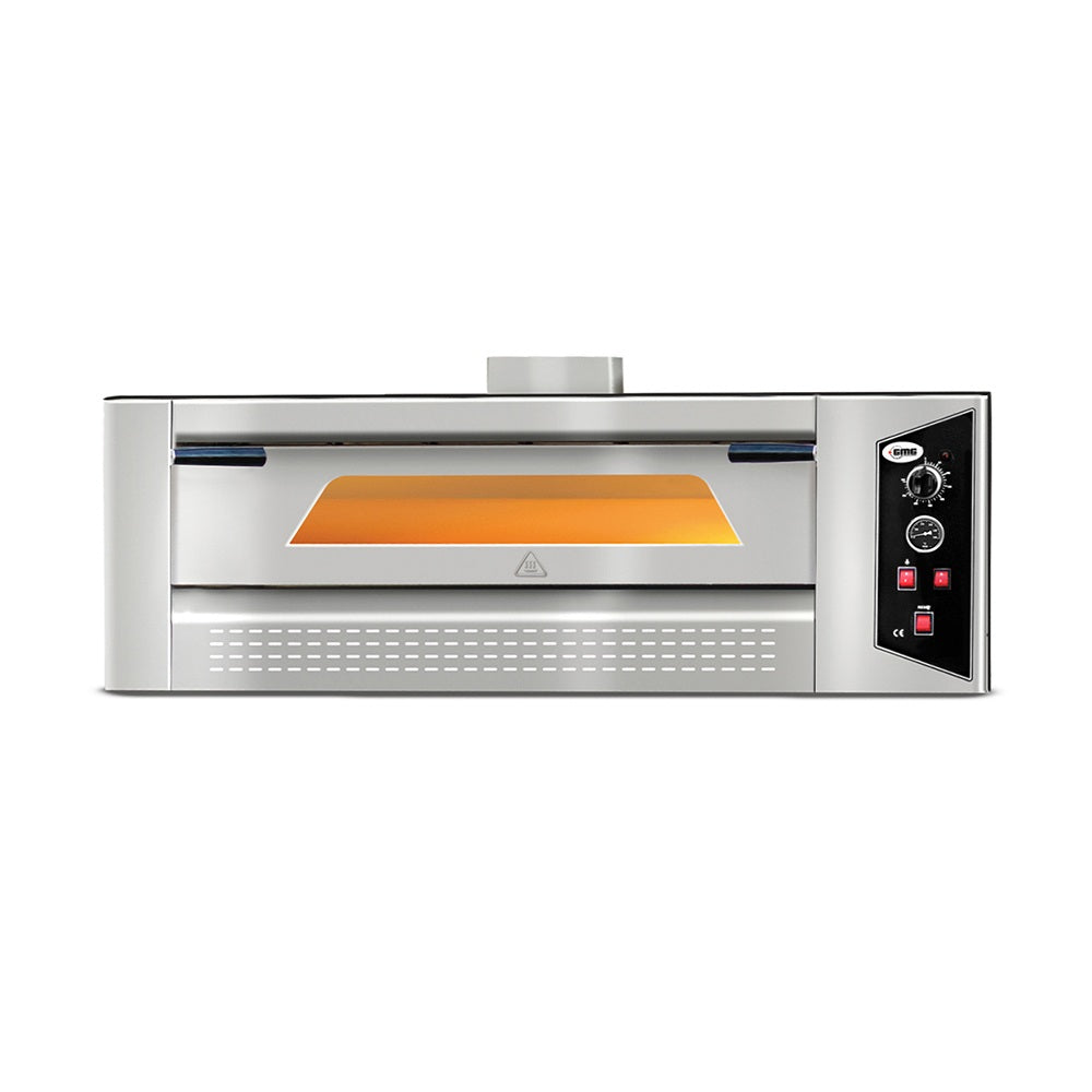 GMG Gas-Pizzaofen PFG 9, 9x Ø30cm, 10kW, 400V, Edelstahl 1 Backkammer