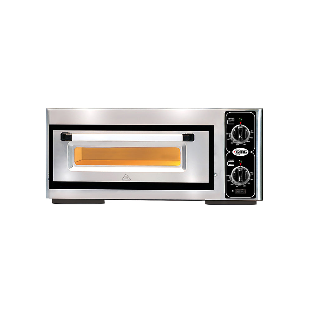 GMG Pizzaofen PF5050 E elektrisch, 4x Ø25cm, 4 kW, 400V, Edelstahl 1 Backkammer