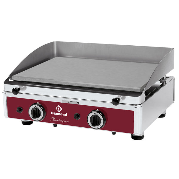 Diamond Grillplatte glatt, Gas