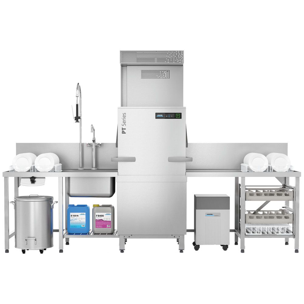 PT-M Energy Plus Haubenspülmaschine / Durchschubspülmaschine