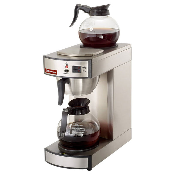 Diamond Filter Kaffeemaschine - 1-gruppig + 2 Wärmhalteplatten - Automatisch