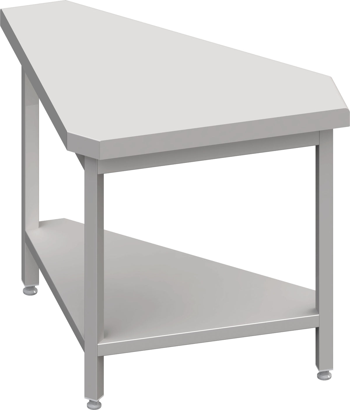 Stalgast Neutralausgabe 90° Ausseneckmodul 785x785x880 mm, Edelstahlabdeckung