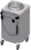 Stalgast Beheizbarer Tellerspender, fahrbar 550x510x880 mm für Speisenausgabesysteme