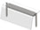 Stalgast Glas-Aufsatzbord mit Hustenschutz und Wärmelampe 1122x455x450 mm für Speisenausgabesysteme