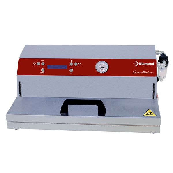 Diamond Vakuum-Maschine Inox, Pumpe 32 L/Min., Schweißen 430 mm (dpp. geschweißt)