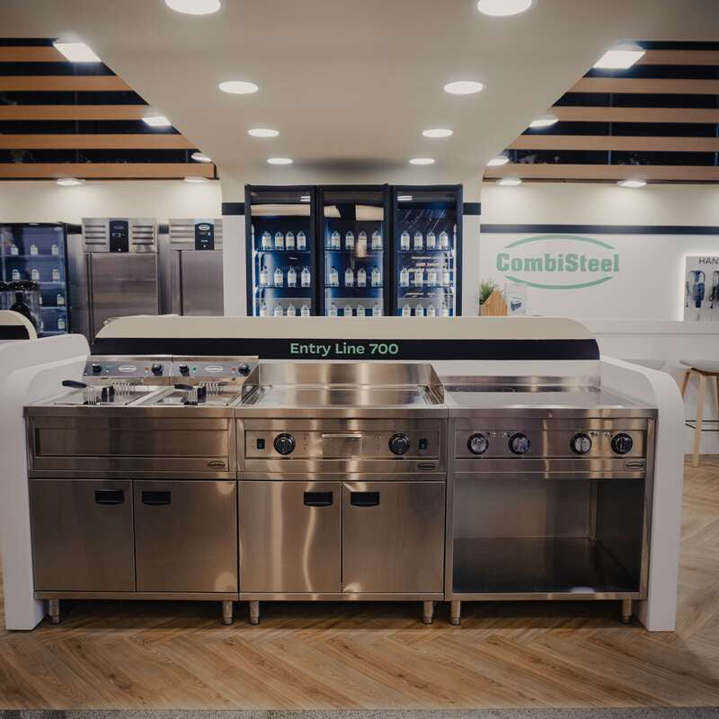 Combisteel Elektro Friteuse 2 x 12l 2 x 6kw