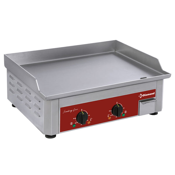 Diamond Elektro Tischgrill, doppelt, rostfreier Stahl Oberfläche