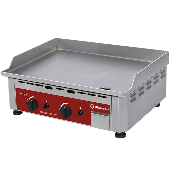 Diamond Gas Tischgrill, doppelt, rostfreier Stahl Oberfläche