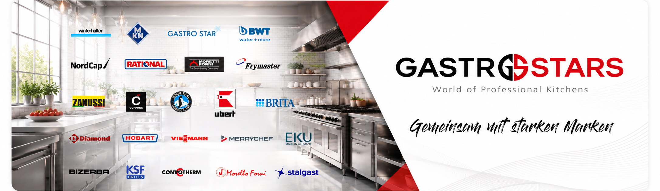 Herstellermarken von GastroStars