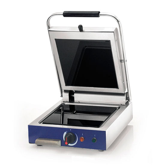 Kontaktgrill mit Glaskeramik-Platten, 250x250 mm