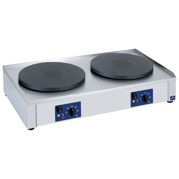 Elektro-Crêpegerät, 2x ø 400 mm