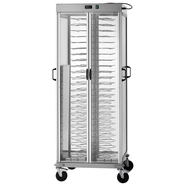 Tellertransportwagen beheizt, +60°C, 88x ø 180÷230 mm