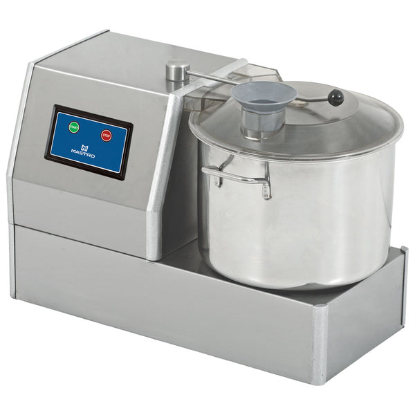 Cutter mit 1 Geschwindigkeit, Tischmodell, 8 Liter