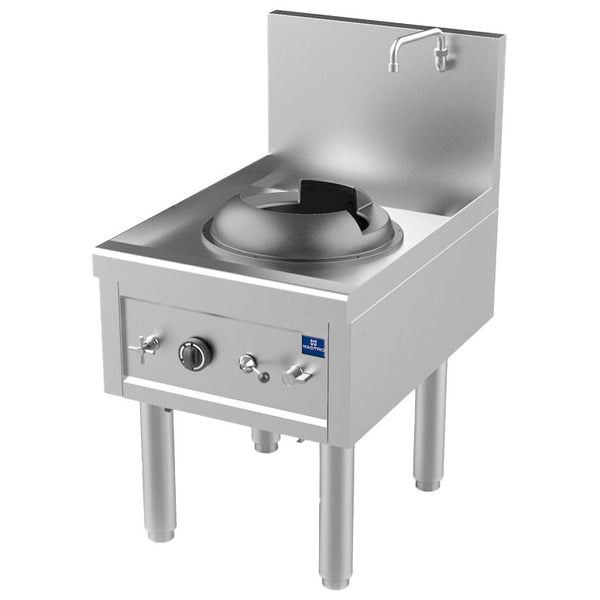 Gas-Wokkochfeld mit 1 Brenner 27,5 kW, 1 Wasserhahn