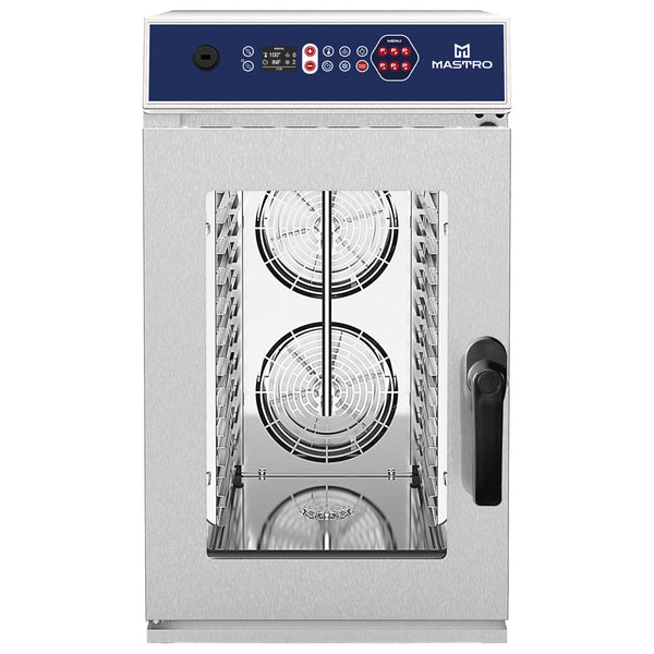 Elektro-Kombidämpfer digital mit Direkteinspritzung und automatischer Reinigung, 10x GN 1/1