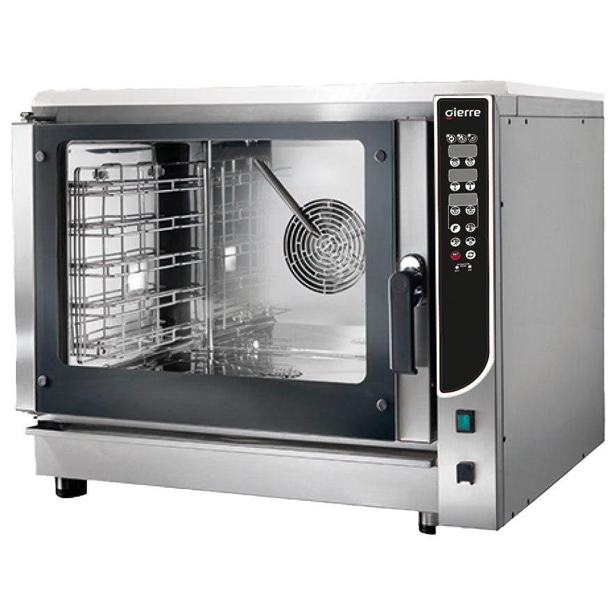 Elektro-Kombidämpfer 4x GN 1/1 - 60x40 cm, Direkteinspritzung und automatischem Reinigungssystem