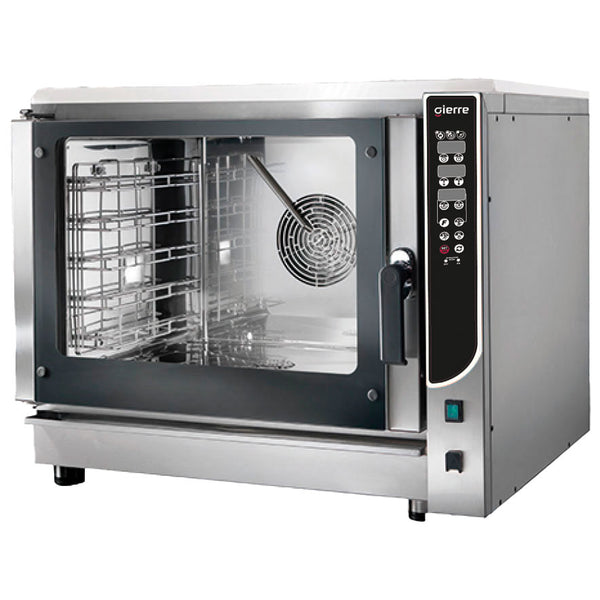 Elektro-Kombidämpfer 6x GN 1/1 - 60x40 cm, Direkteinspritzung und automatischem Reinigungssystem