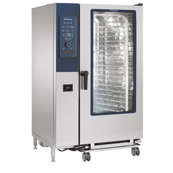 Elektro-Konvektionsofen mit Direkteinspritzung und automatischem Reinigungssystem, 20x GN 2/1