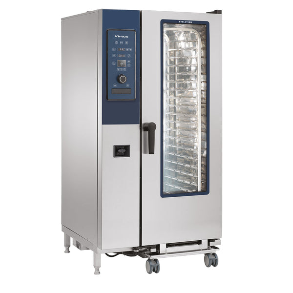 Gas-Konvektionsofen mit Direkteinspritzung und automatischem Reinigungssystem, 20x GN 1/1