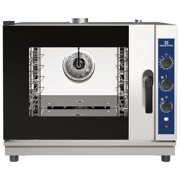Gas-Kombidämpfer mechanisch mit Direkteinspritzung, 4x GN 1/1 oder 600x400 mm
