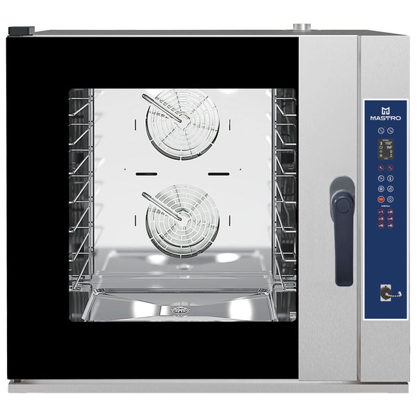 Elektro-Kombidämpfer mit Direkteinspritzung und automatischer Reinigung, 6x GN 1/1 oder 600x400 mm