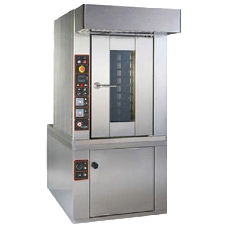 Elektro-Rotationsofen 10x 600x400 mm mit Gärschrank und Touchscreen-Bedienung