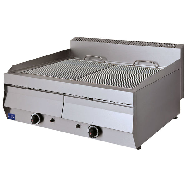 Gas-Wassergrill, Tischmodell, 2 Zonen