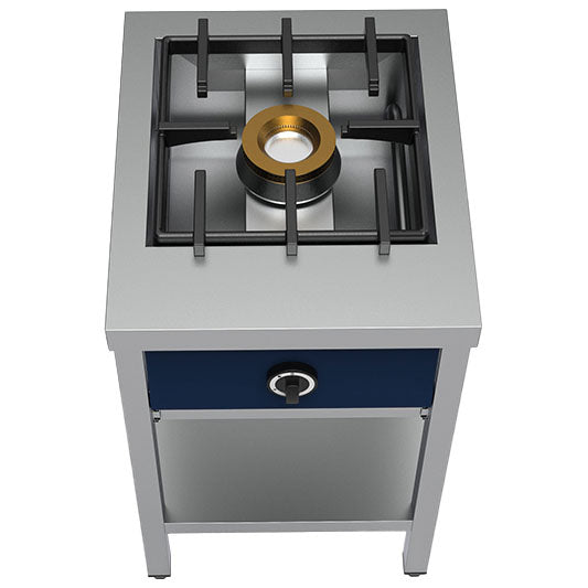 Pancake Gaskocher mit 1 Brenner 8 kW