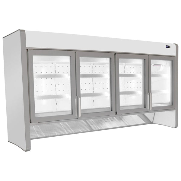 Tiefkühlaufsatz mit 4 Glastüren für BCZ0022, -16°/-24°C, 878 (554) Liter