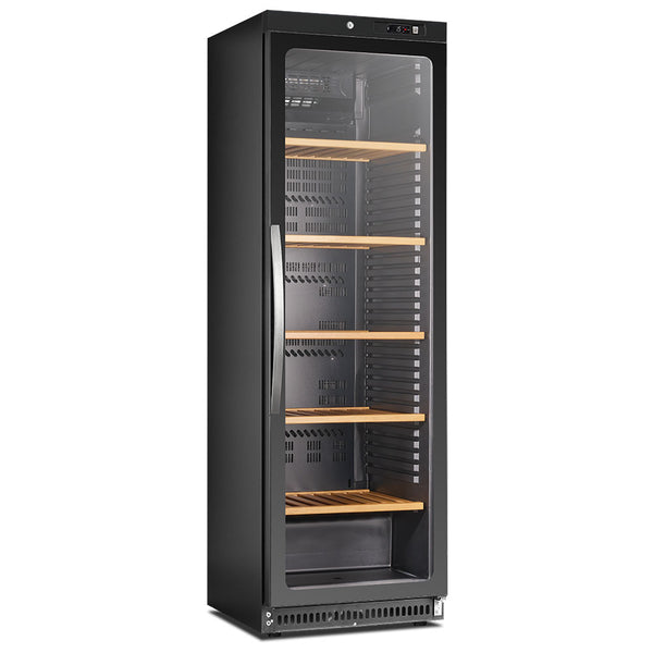 Weinkühlvitrine mit 1 Temperaturbereich, 112 Flaschen, +1°/+20°C