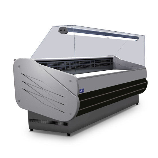 Bainmarietheke 1520 mm mit gerader Frontverglasung, +65°C